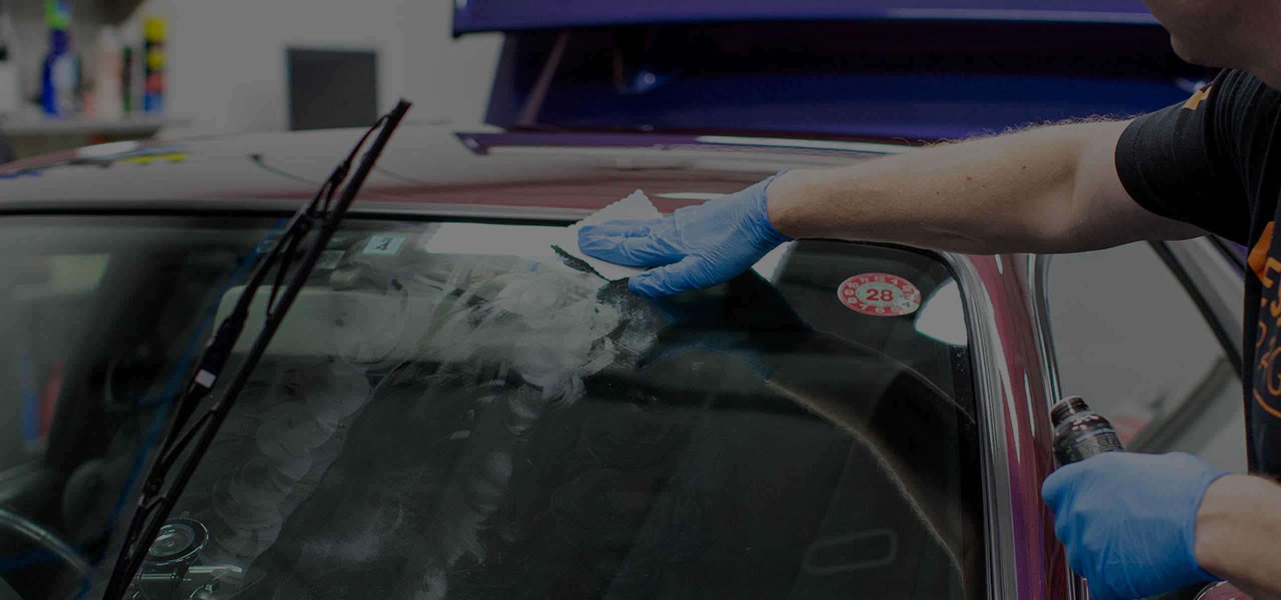 Photo Car detailing series : Glass coating