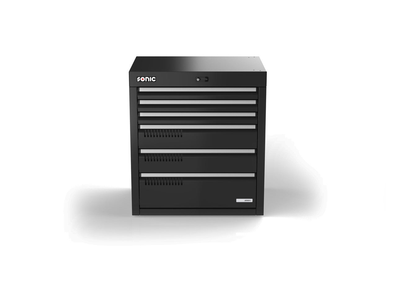 Sonic Tools MSS+ 890 Series Drawer Cabinet, 6 Drawers