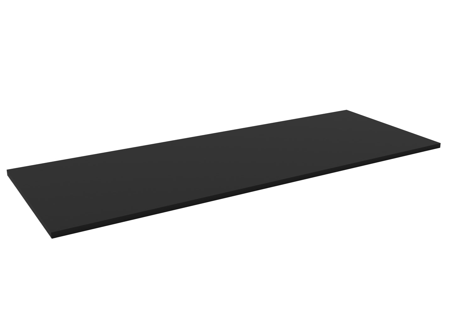 ProSlat 62 Inch Corner Black Powder Coat Work Surface