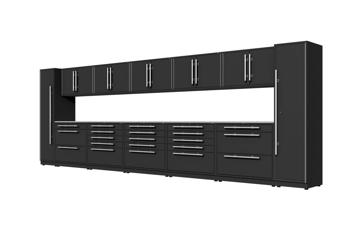 ProSlat LUX 240" Single Door Locker Preconfigured Array