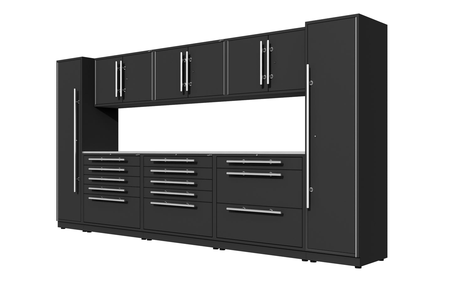 ProSlat LUX 160" Single Door Locker Preconfigured Array