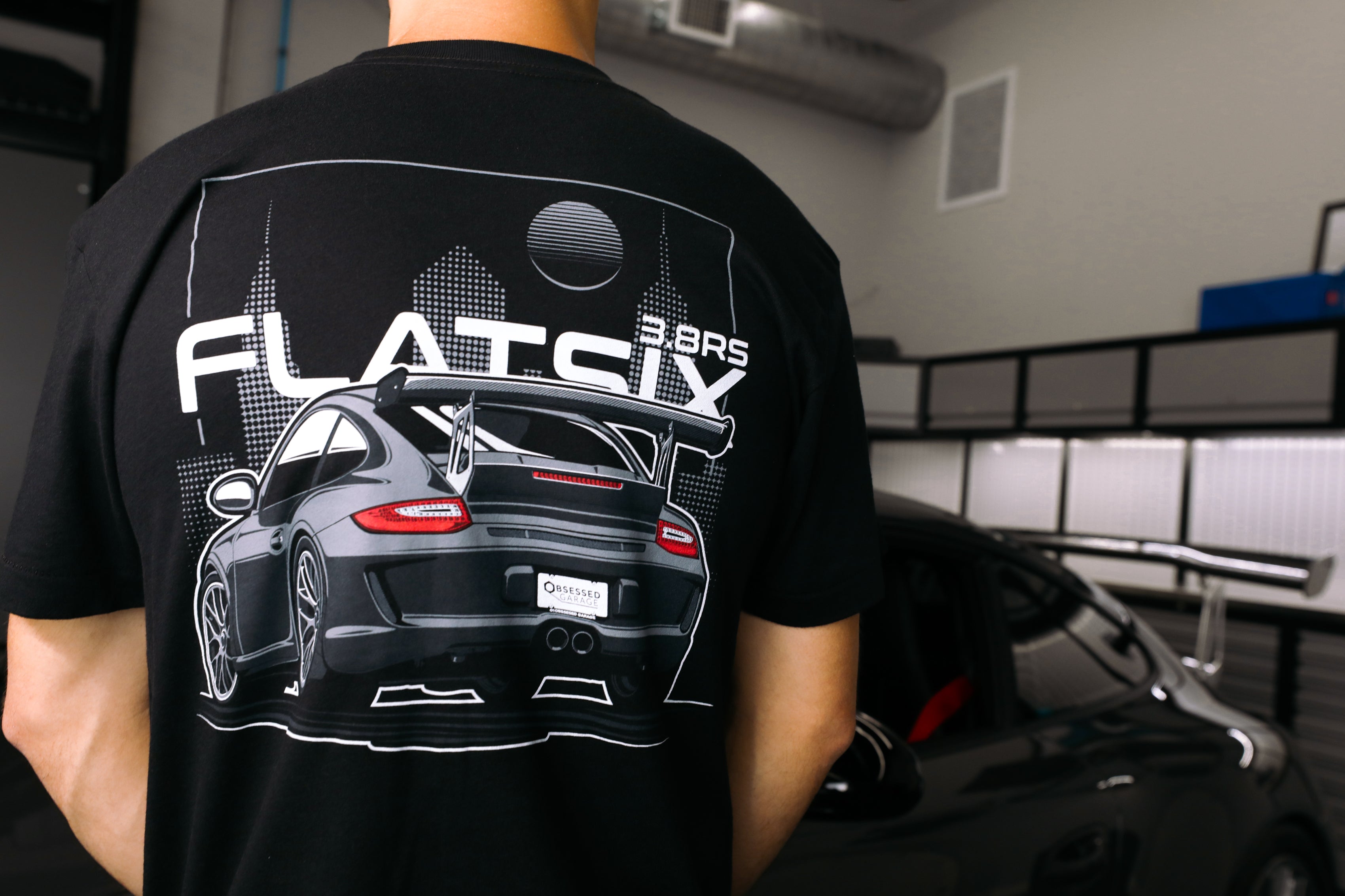 Flat Six Graphic Tee - Porsche GT3 RS Giveaway – Obsessed Garage
