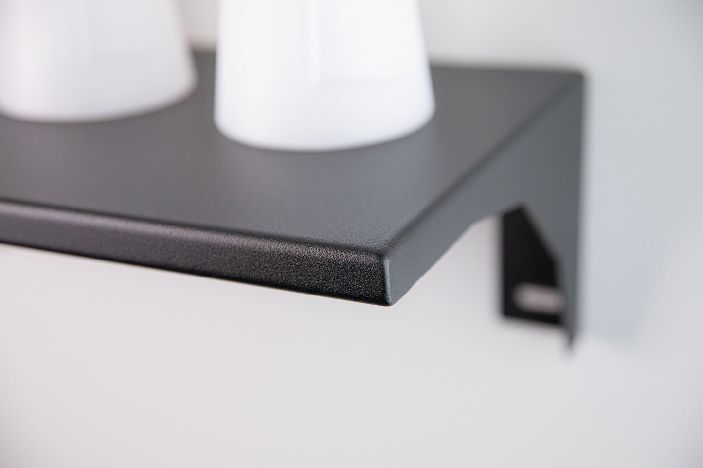 Obsessed Garage Wrinkle Black Shelving