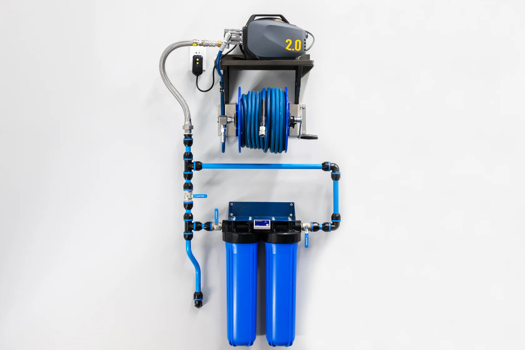 Active 2.0 Custom Install Pressure Washer Solution for Car