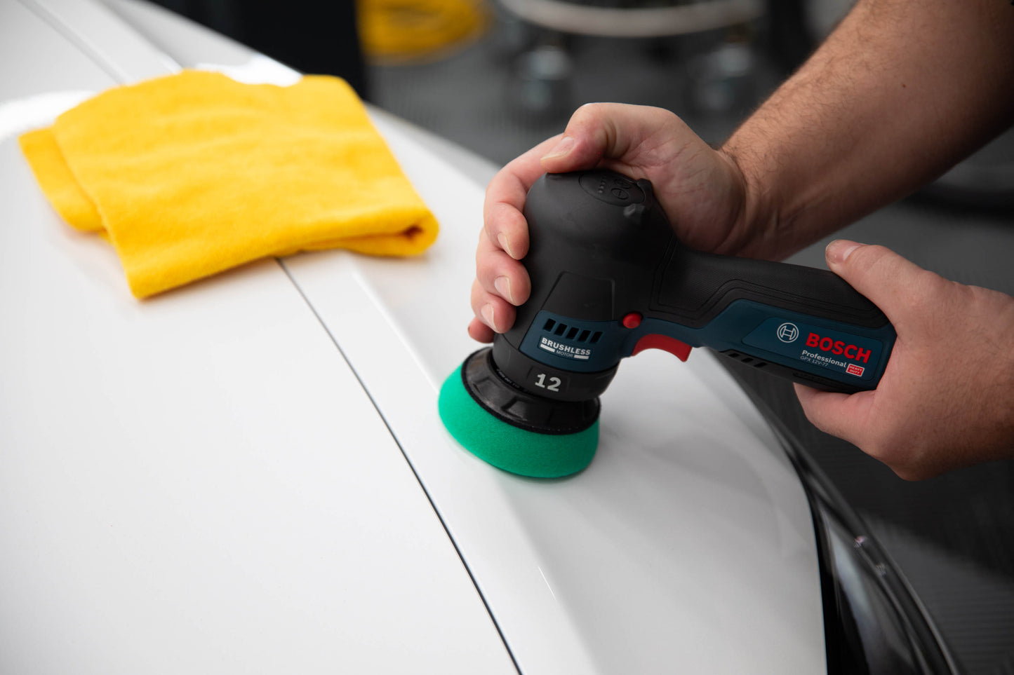 Bosch 3" 12V Cordless Random Orbit Polisher Kit