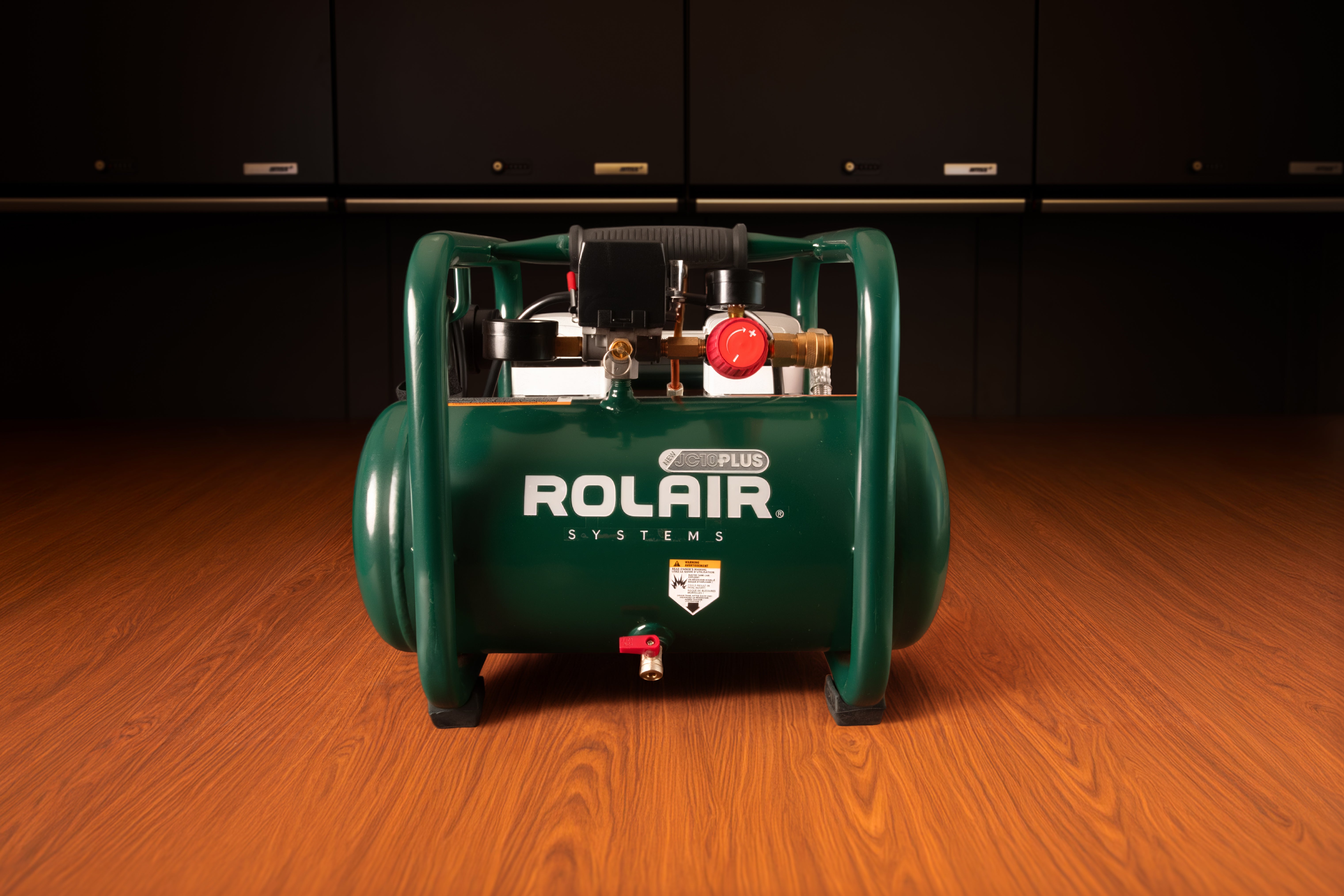 Rolair JC10PLUS 1 HP Oil-Free Direct Drive Air Compressor