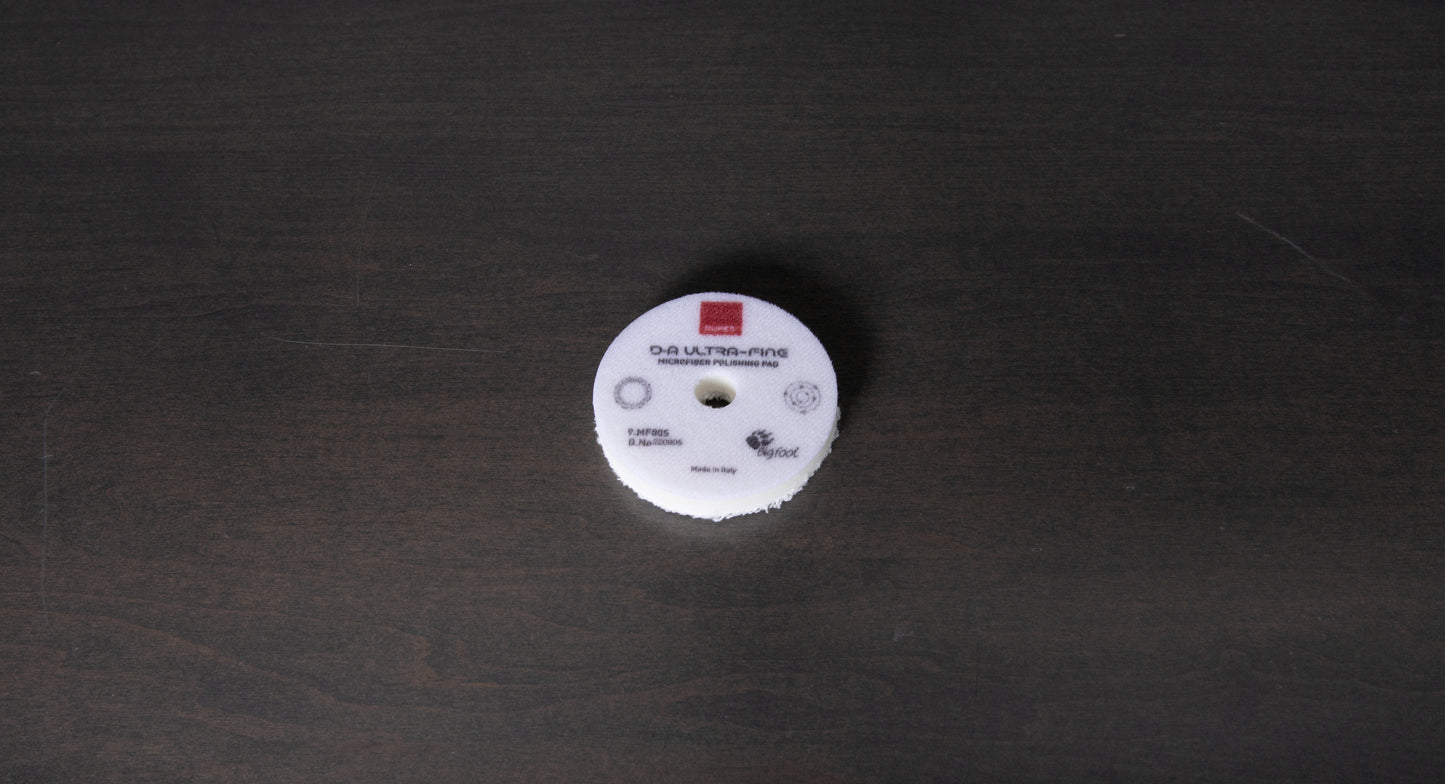 RUPES D-A Ultrafine (White) Microfiber Polishing Pad