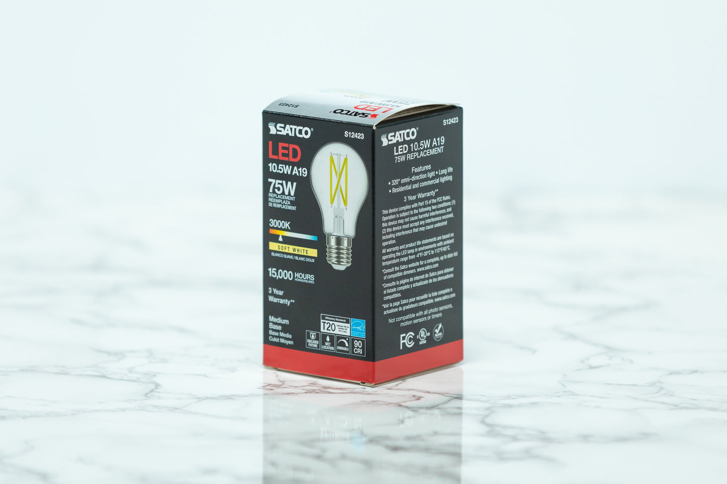 Satco A19 Standard LED Light Bulb