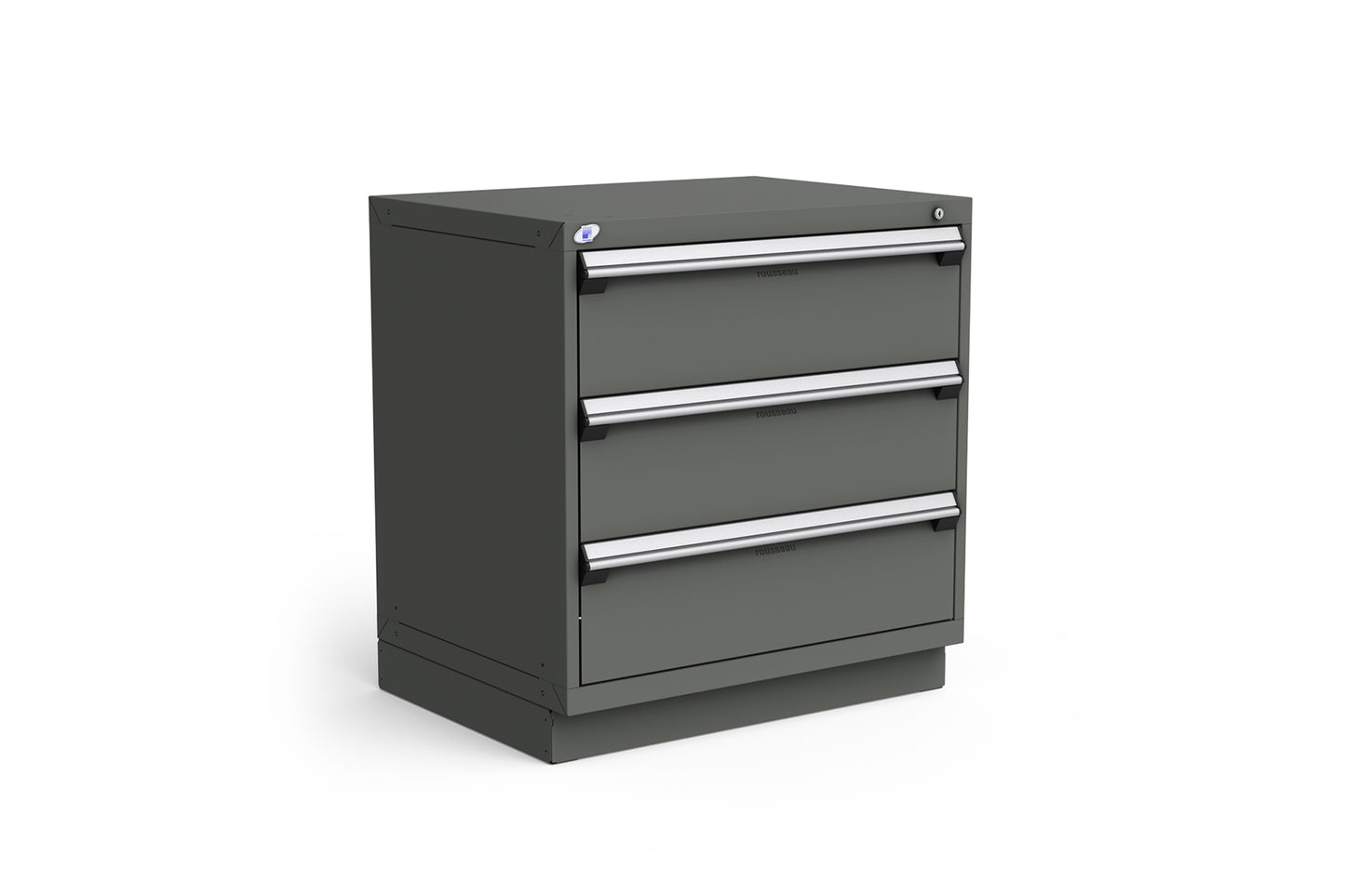 Rousseau 3 Drawer Cabinet - Layout 1