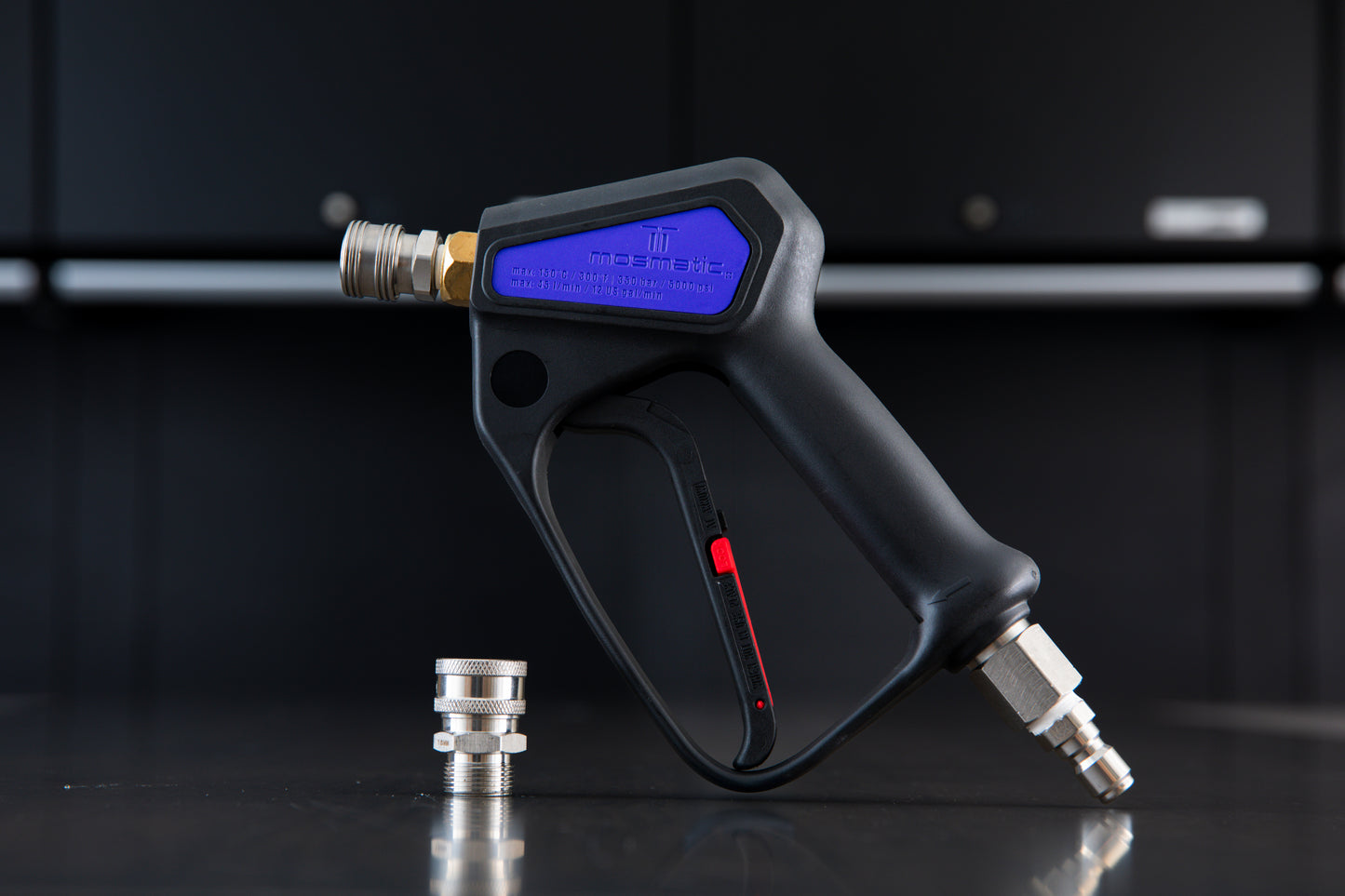 Original Mosmatic Swiveling Sprayer with PRIMA Quick Disconnects