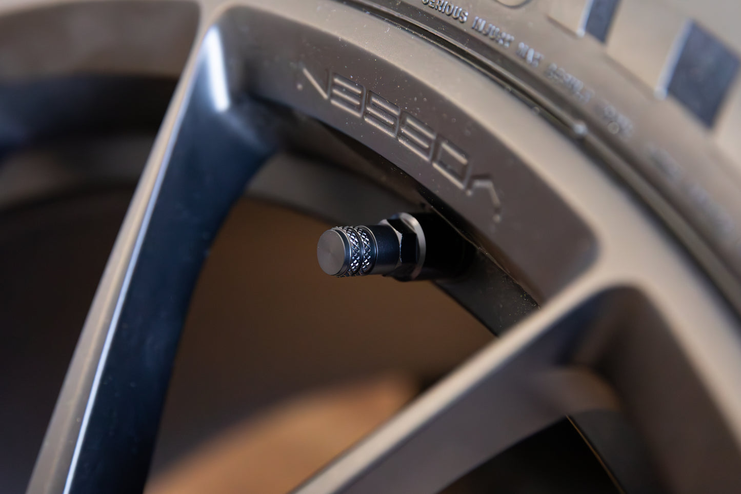 Obsessed Garage Titanium Valve Stem Caps