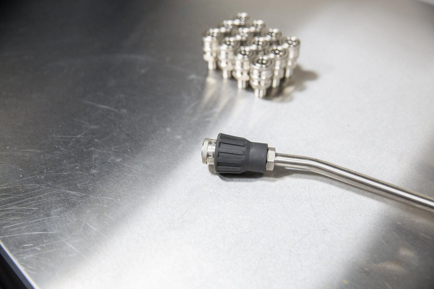 Stainless Steel 1/4" Male QD Coupler