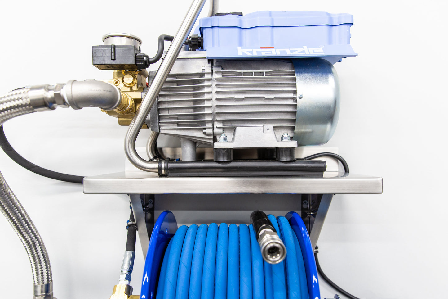 18" x 8" Stainless Steel Pressure Washer Shelf