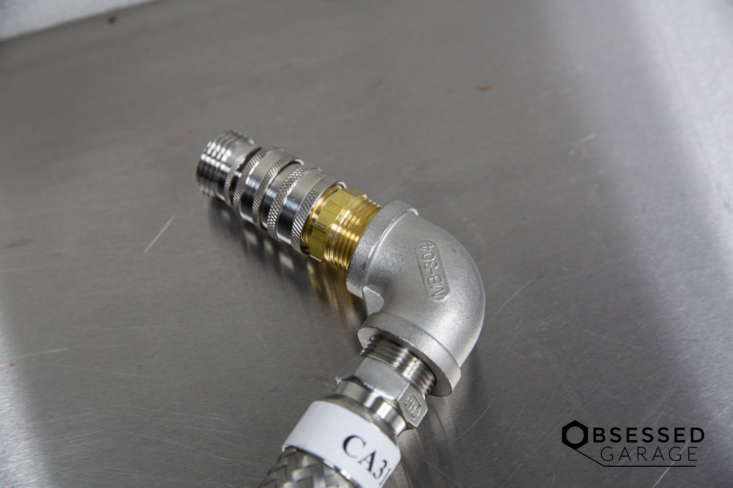 T-304 Stainless Steel 3/4" NPT Elbow