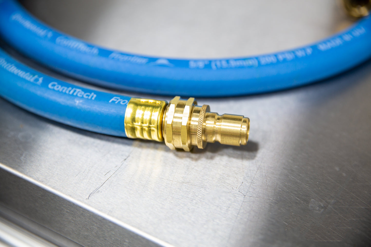 Brass Garden Hose 3/4” Male QD Plug