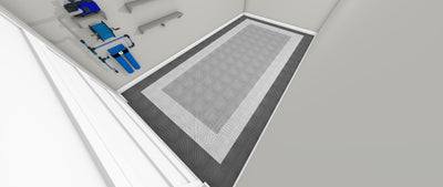 One Car Swisstrax Flooring Solution