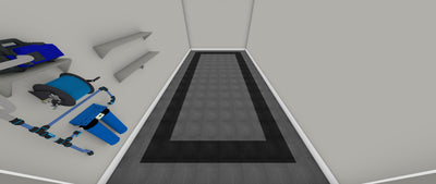One Car Swisstrax Flooring Solution