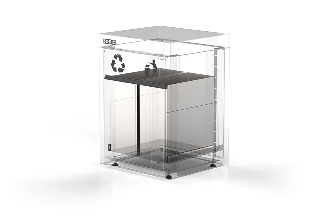 Sonic Tools MSS+ 720 Series Waste Bin/Recycle Cabinet