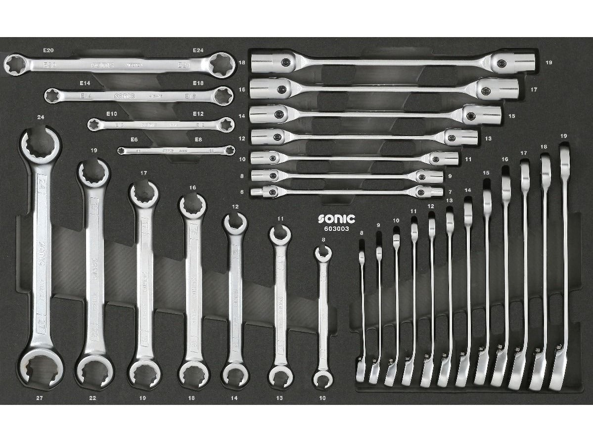 Sonic Foam System - Wrench Set - 30 Pieces - 26" (Medium)