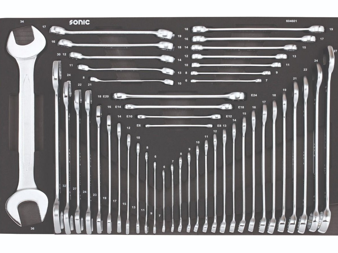 Sonic Foam System - Wrench Set - 46 Pieces - 26" (Medium)