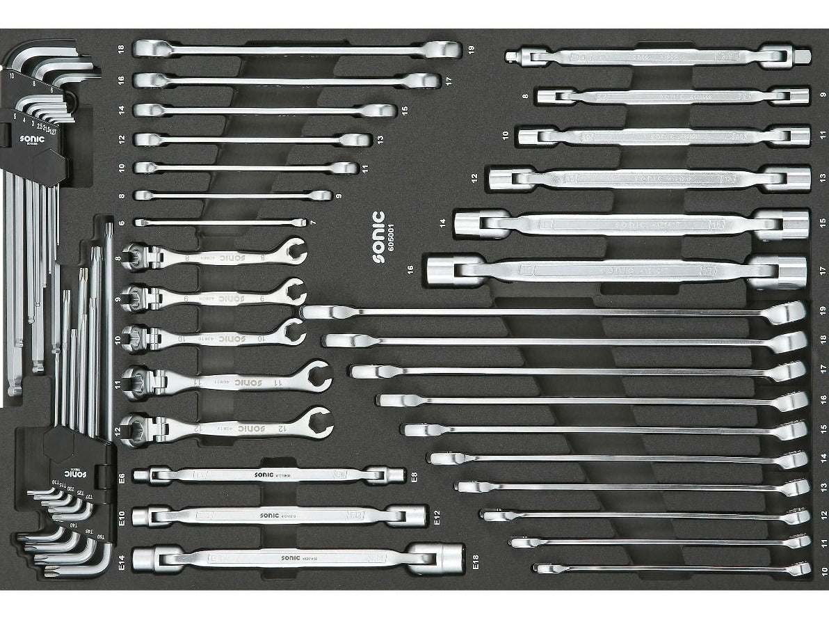 Sonic Foam System - Wrench Set - 50 Pieces - 26" (Medium)