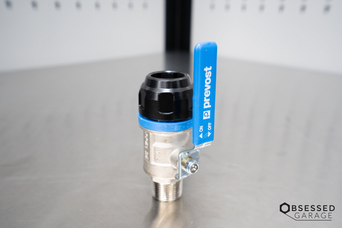 Prevost 3/4" NPT to 1" Pipe Valve