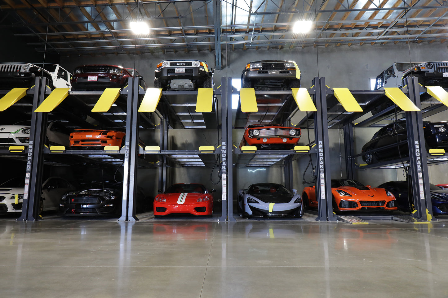 BendPak HD-973P Tri Level Parking Lift