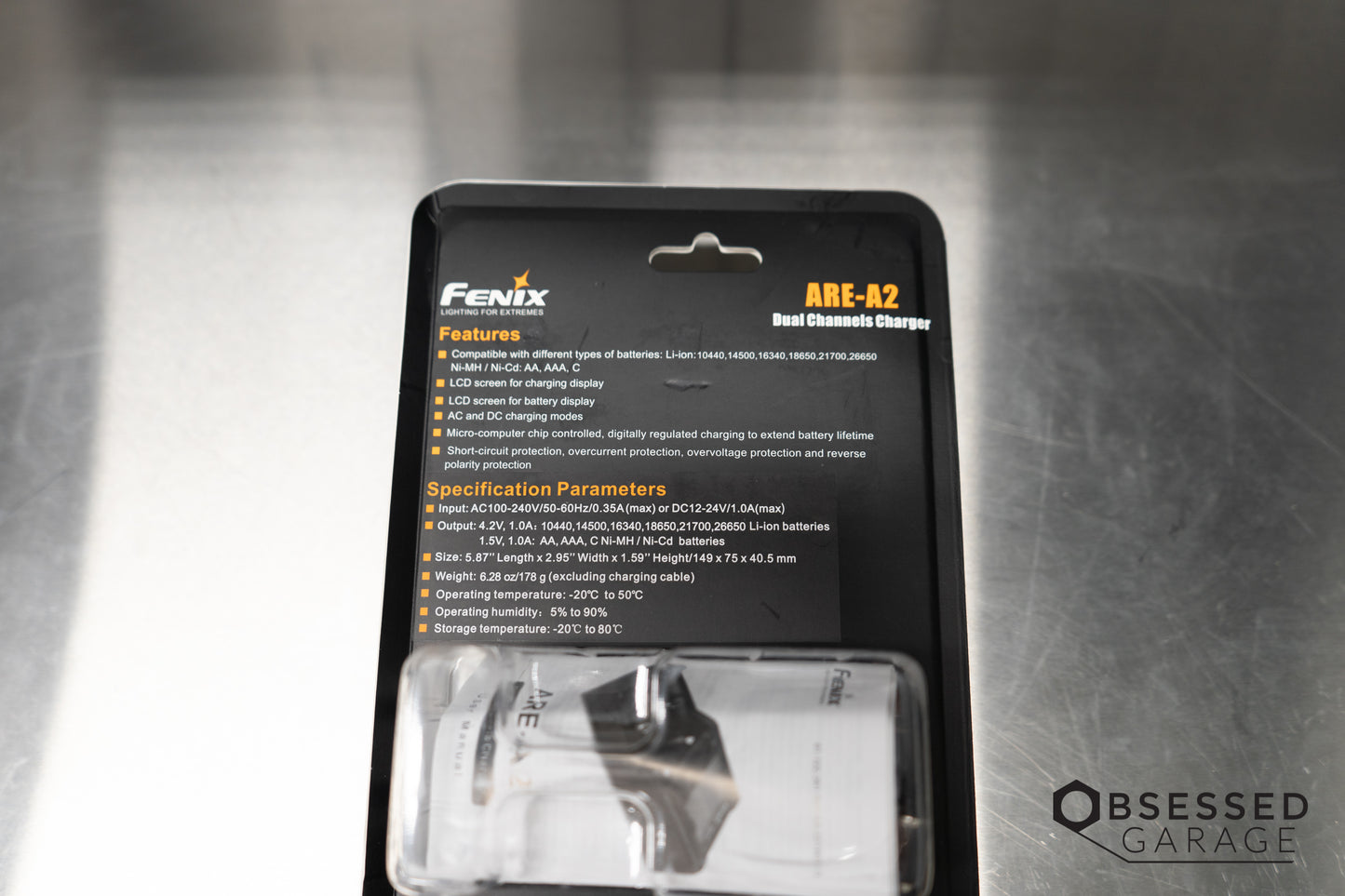 Fenix ARE-A2 Two Bay Smart Battery Charger