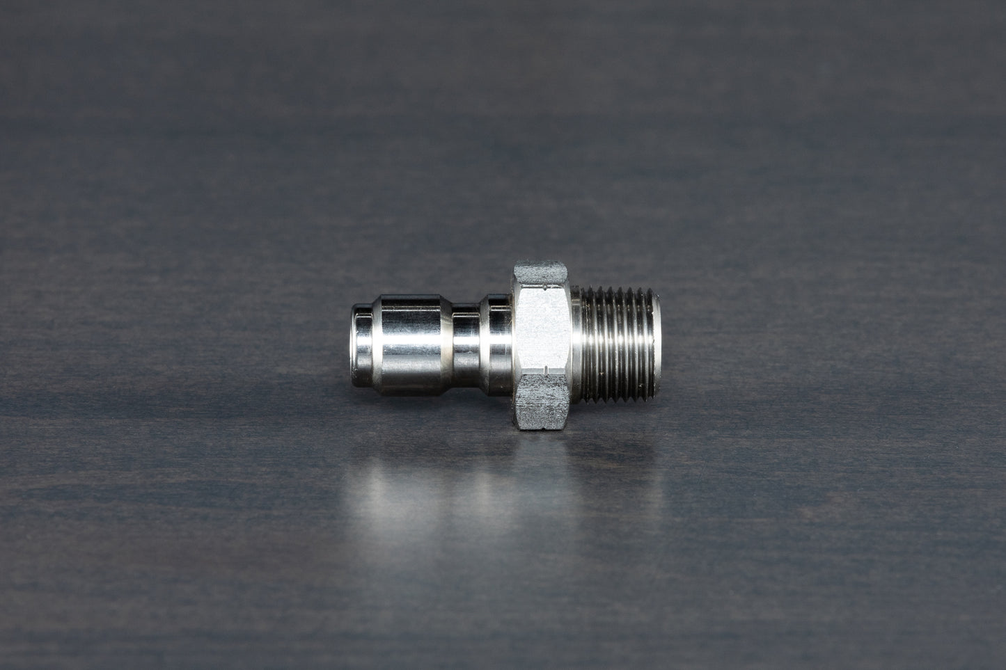 Mosmatic T304 SS 1/4" Male QD Plug