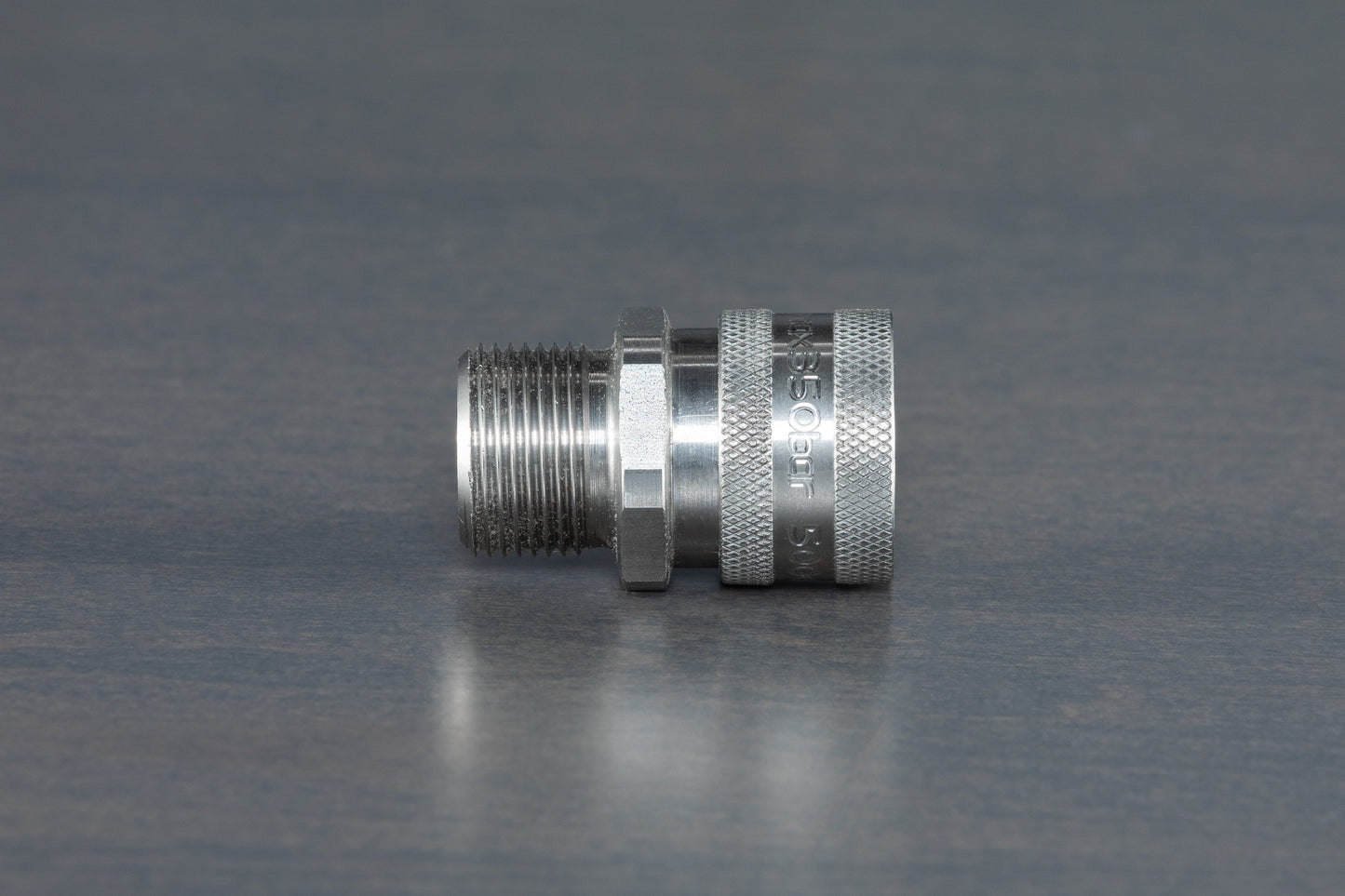 Mosmatic T304 SS M22 Male (14mm) to 3/8" QD Coupler