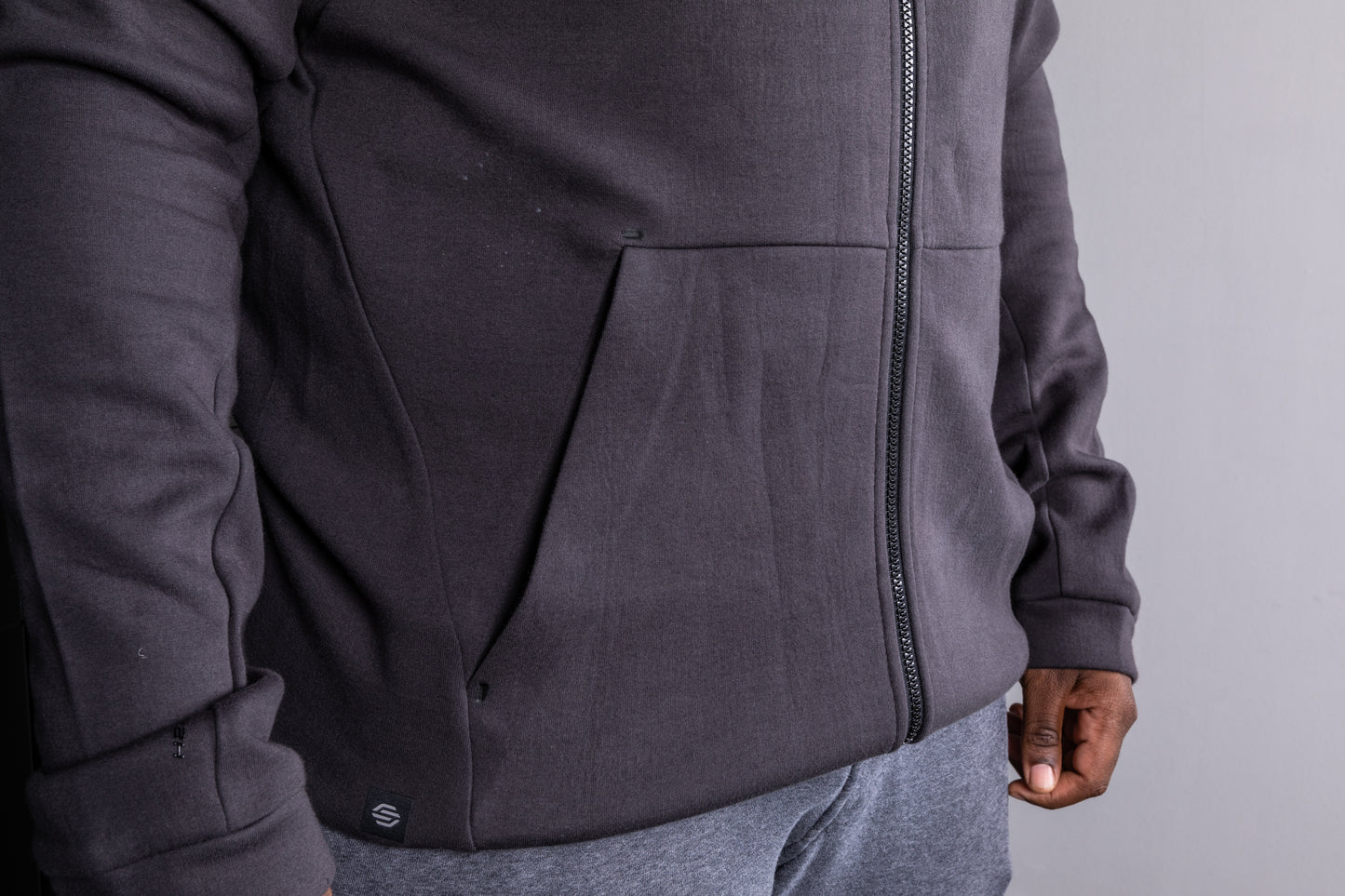 Obsessed Garage Reflex Zip-Up Hoodie