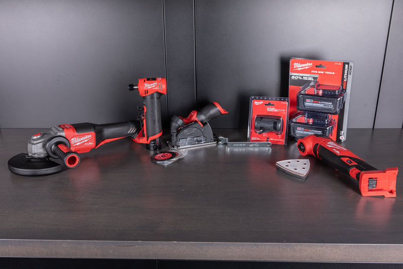 Advanced Milwaukee Grinding and Cutting Tool Package