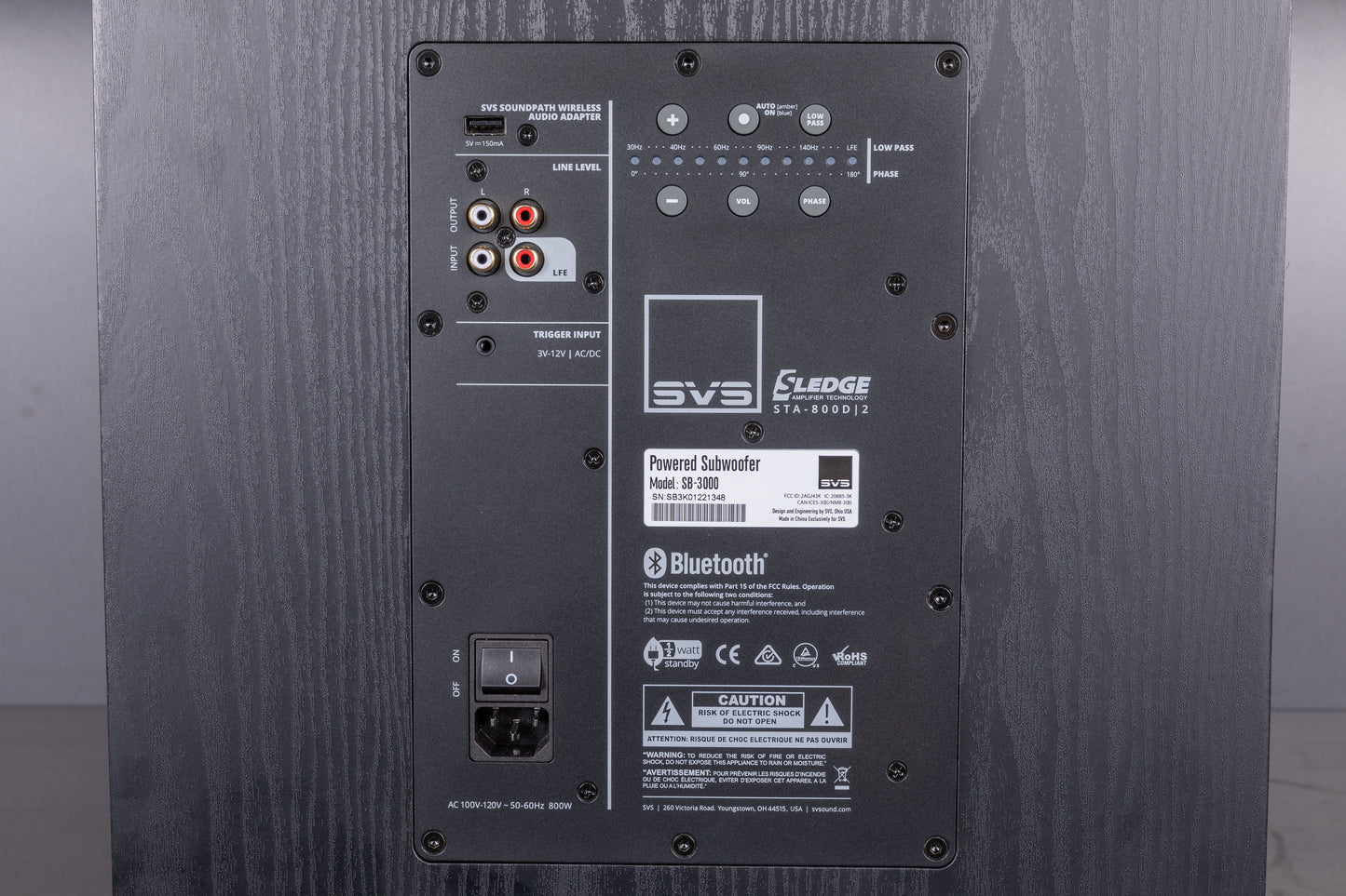 SVS SB Series Sealed Subwoofer