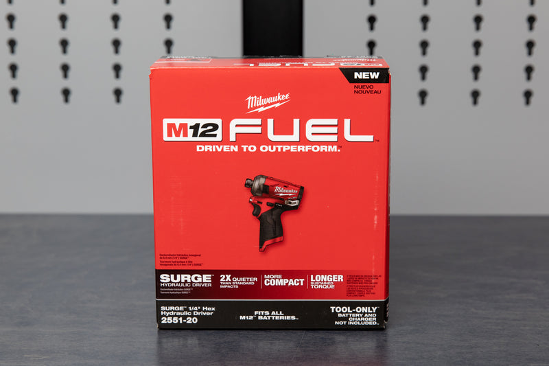 Milwaukee M12™ FUEL™ SURGE™ 1/4" Hex Hydraulic Impact Driver