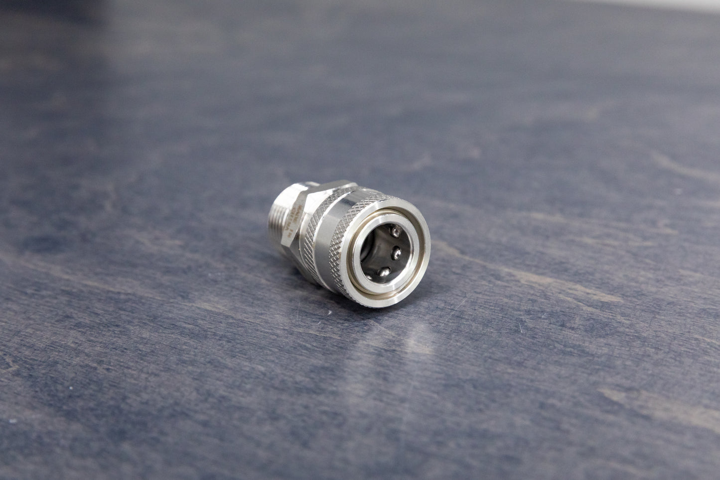 Stainless Steel M22 Male (15mm) to 3/8" QD Coupler