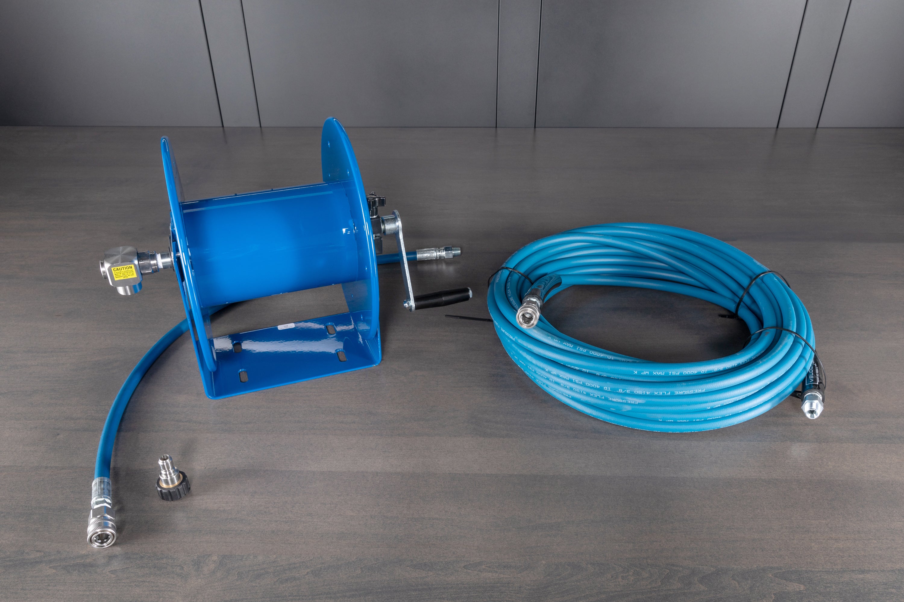How to set up and install a hose reel