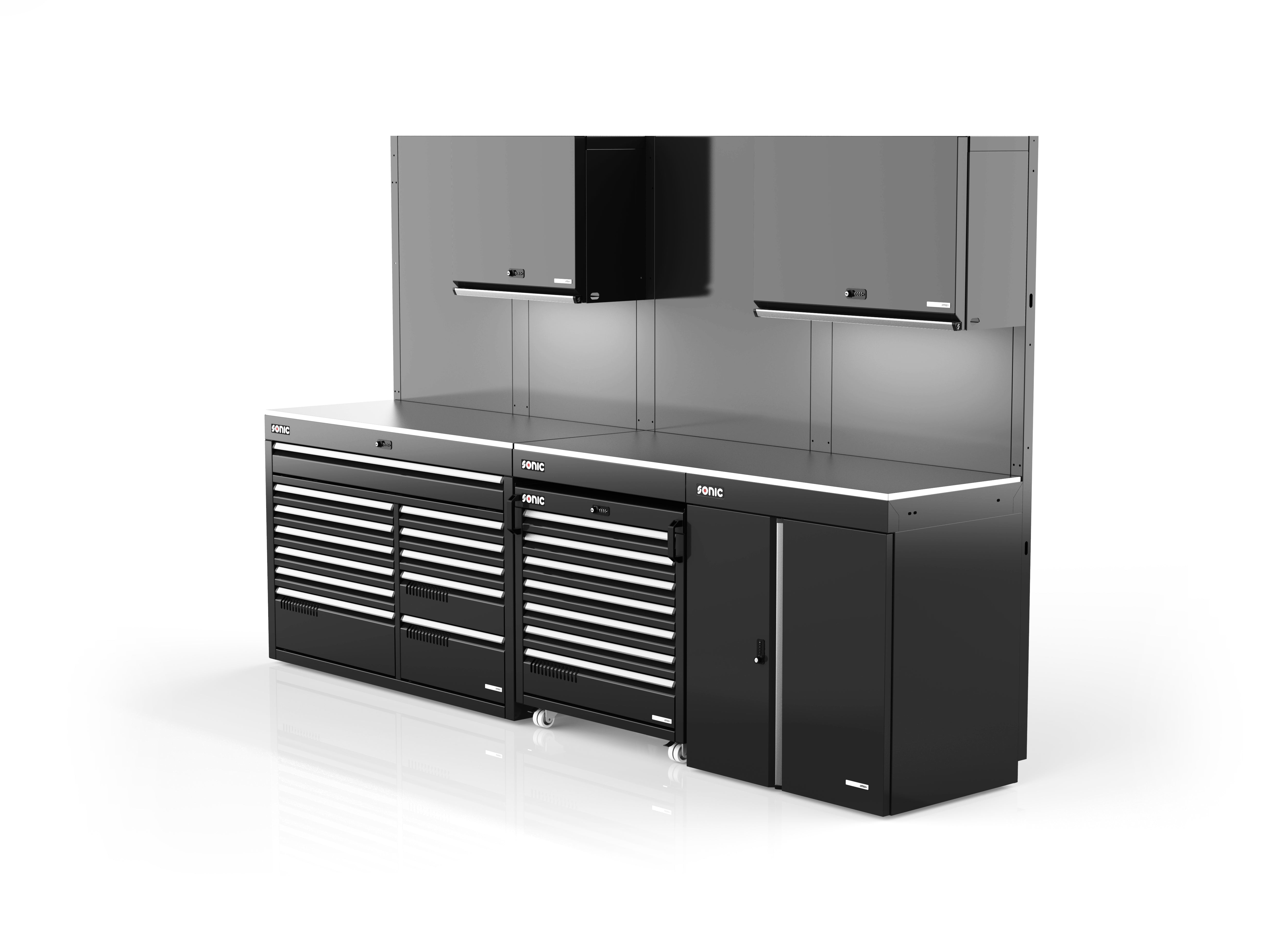 Top Quality Sonic MSS+ Cabinets for High-End Garages and