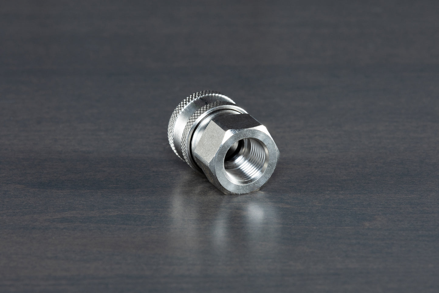 Stainless Steel 3/8" Female QD Coupler