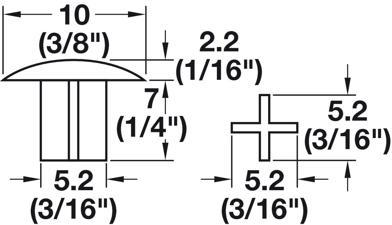 Hafele Anti-Slip Bumper for Fineline Kitchenware