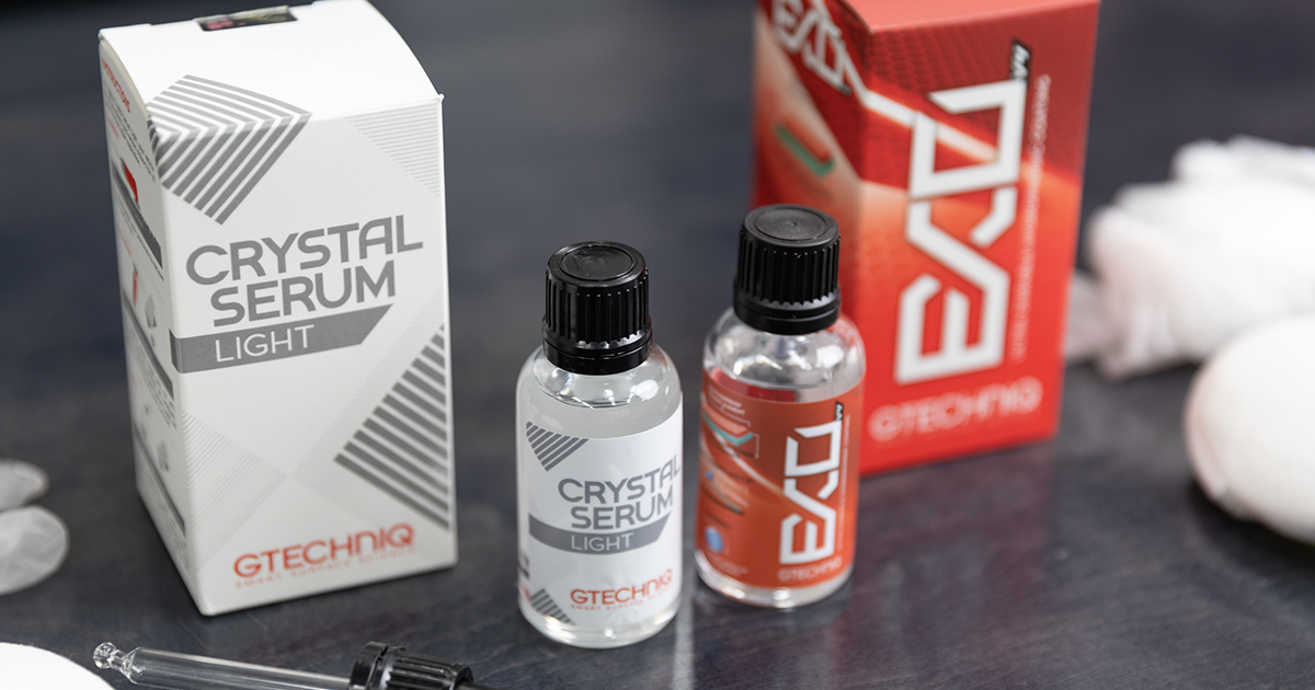 Gtechniq Ceramic Coating Kit: CSL Crystal Serum Light (30ml) + EXO V5 (30ml) - Ultra Durable UK Made