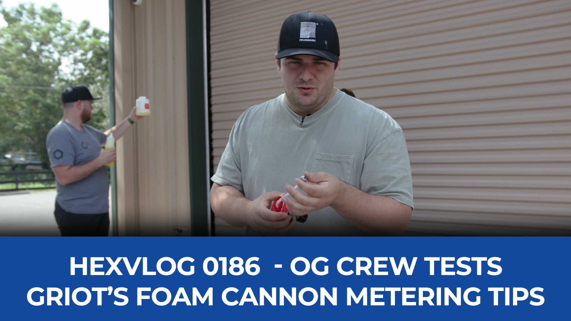 HexVlog 0186 OG Crew Tests Griot's Foam Cannon Metering Tips