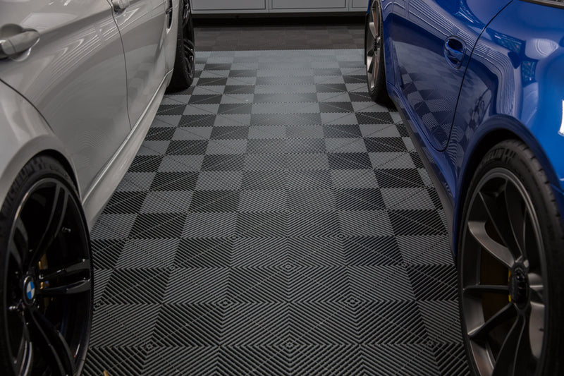 Three Car Swisstrax Flooring Solution
