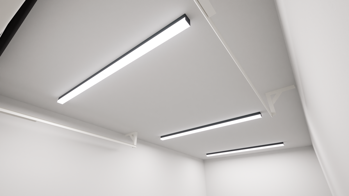 Advanced One Car Garage Lighting Solution