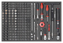 Metric Socket Set 1/4", 167-PCS - MEDIUM SFS
