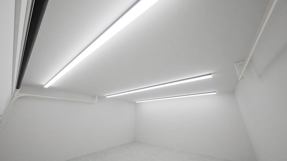 Advanced Two Car Garage Lighting Solution