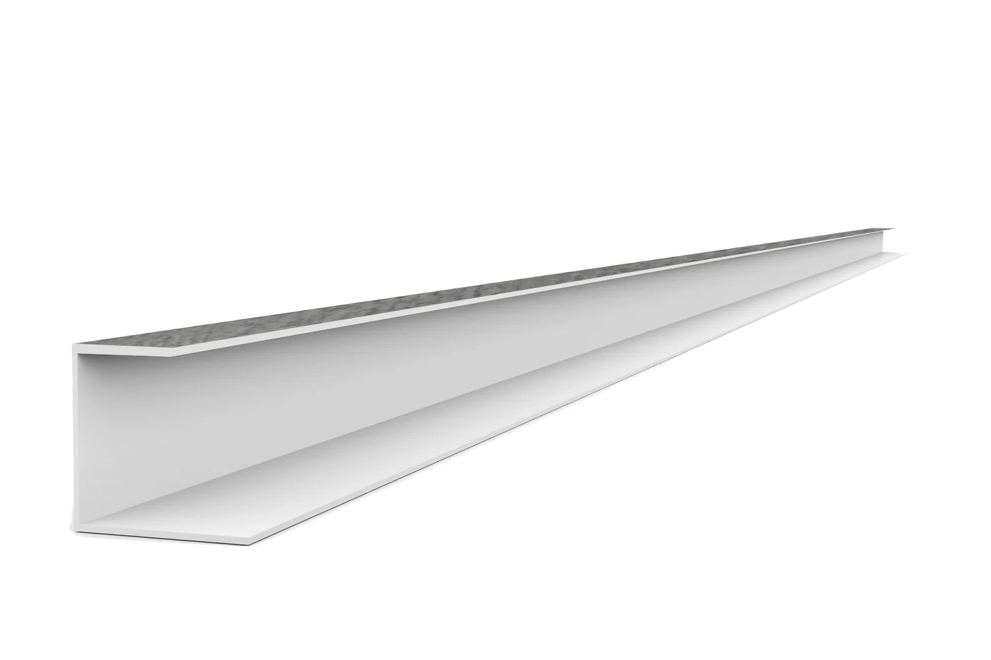 Proslat PROCORE+ PVC 8 ft. Slatwall Side-Trim - Carbon Fiber (4-Pack) - Thumbnail 4