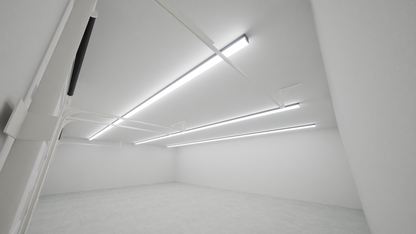 Advanced Three Car Garage Lighting Solution