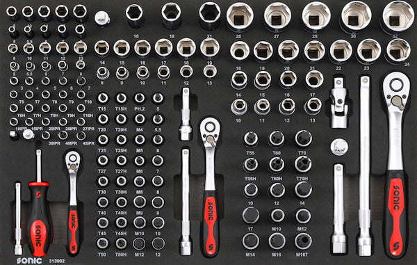 Sonic Foam System - Bit Socket Set 1/4