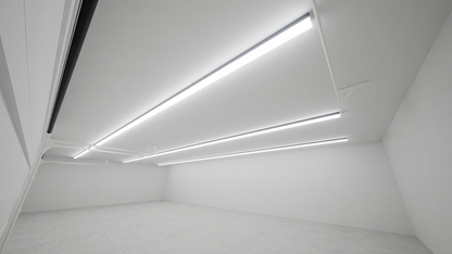 Advanced Four Car Garage Lighting Solution