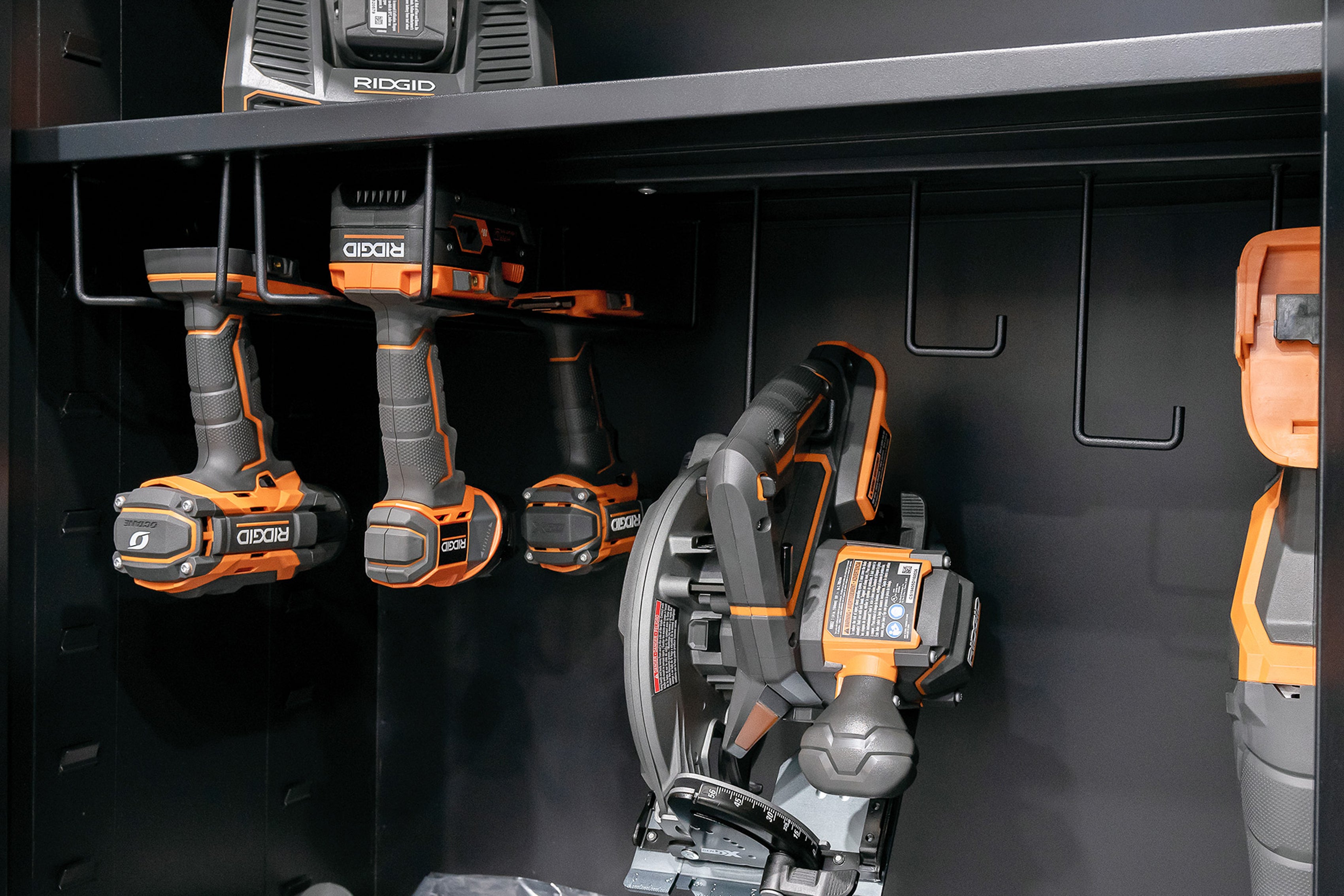 ProSlat Fusion Plus Charging Shelf for Tool Storage and